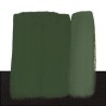 336 - Maimeri Restauro Verde ossido di Cromo, dettaglio su nero e su bianco
