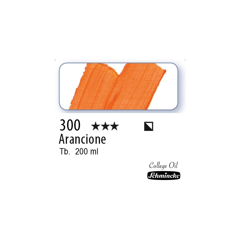 300 – Schmincke Olio College Arancione