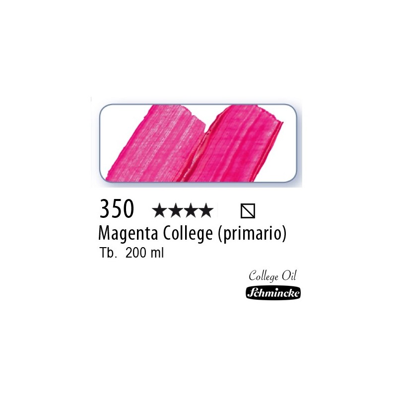 350 – Schmincke Olio College Magenta College