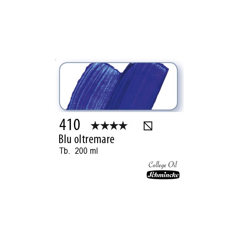 410 – Schmincke Olio College Blu oltremare