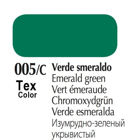 005/C - Tex Color Verde Smeraldo 50ml