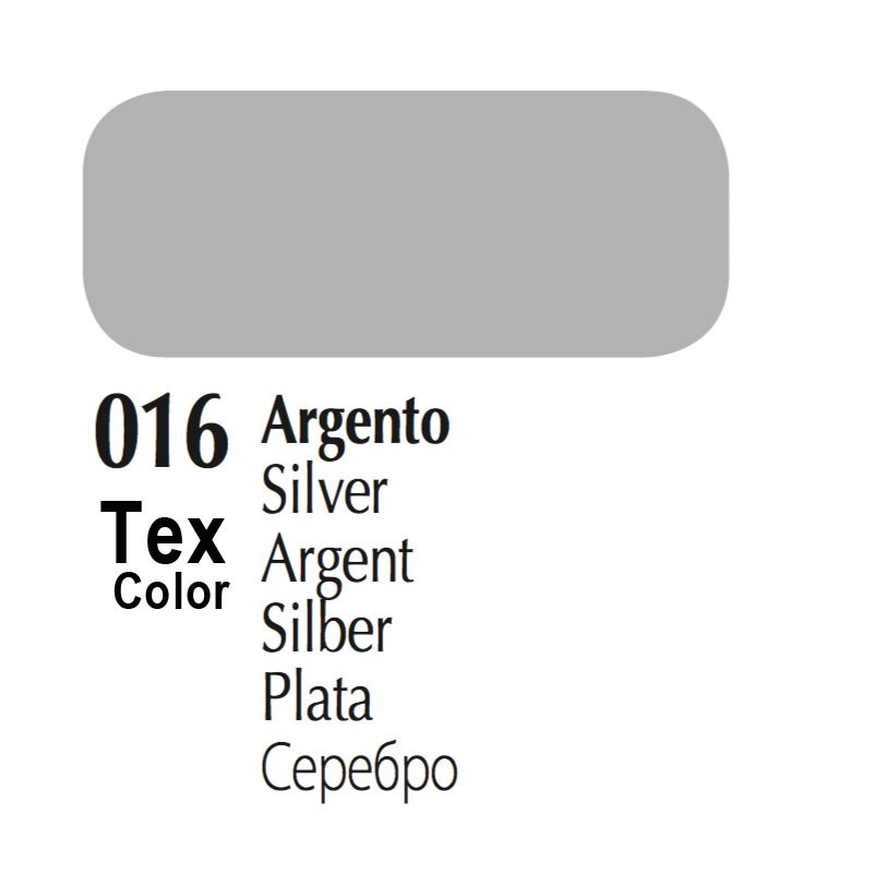016 - Tex Color Argento 50ml