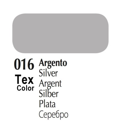 016 - Tex Color Argento 50ml