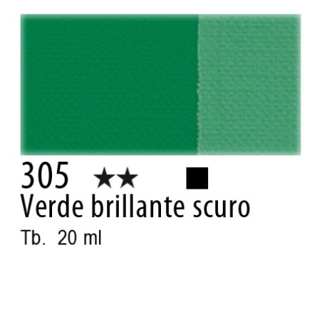 305 - Maimeri Tempera Fine Verde brillante scuro