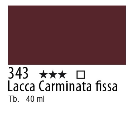 343 - Lefranc Olio Fine Lacca carminata fissa