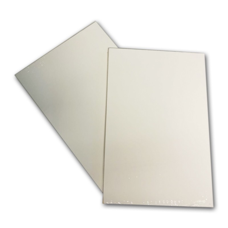 CM.35X50 - Set 2 tavole preparate a gesso