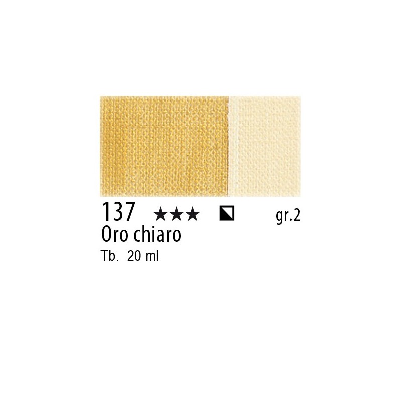 137 - Maimeri Gouache Oro chiaro