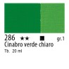 286 - Maimeri Gouache Cinabro verde chiaro