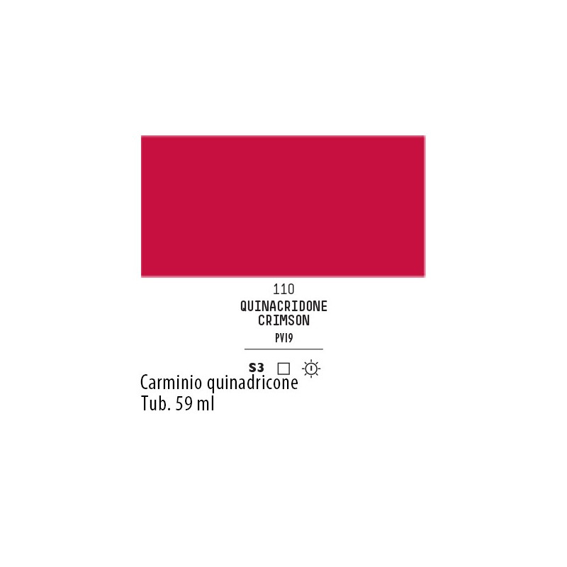 110 - Liquitex Heavy Body Carminio quinacridone