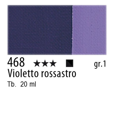 468 - Maimeri Gouache Violetto rossastro