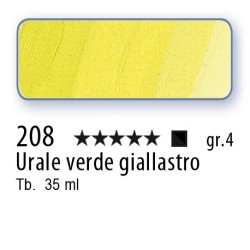 208 - Schmincke Olio Mussini urale verde giallastro