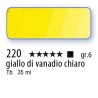220 - Schmincke Olio Mussini giallo di vanadio chiaro