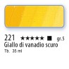 221 - Schmincke Olio Mussini giallo di vanadio scuro