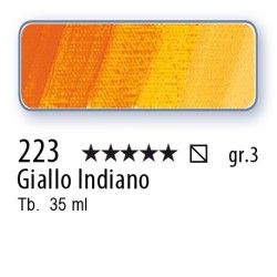 223 - Schmincke Olio Mussini giallo indiano