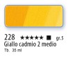 228 - Schmincke Olio Mussini giallo di cadmio 2 medio