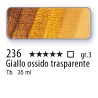 236 - Schmincke Olio Mussini giallo ossido trasparente