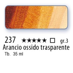 237 - Schmincke Olio Mussini arancio ossido trasparente