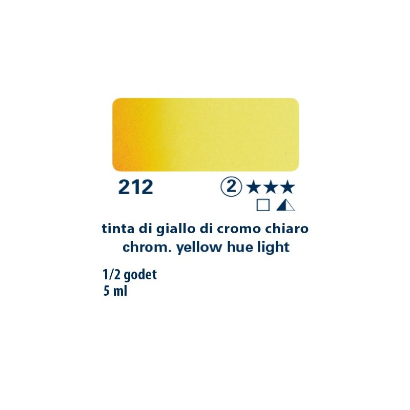 212 - Schmincke acquerello Horadam tinta giallo di cromo chiaro