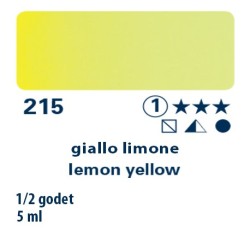 215 - Schmincke acquerello Horadam giallo limone