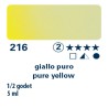 216 - Schmincke acquerello Horadam giallo puro