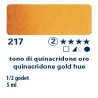 217 - Schmincke acquerello Horadam tono di quinacridone oro