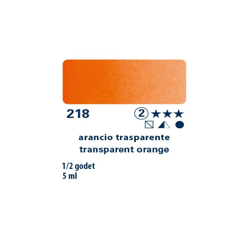 218 - Schmincke acquerello Horadam arancio trasparente