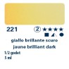 221 - Schmincke acquerello Horadam giallo brillante scuro