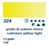 224 - Schmincke acquerello Horadam giallo di cadmio chiaro