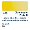 225 - Schmincke acquerello Horadam giallo di cadmio medio