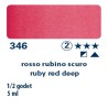 346 - Schmincke acquerello Horadam rosso rubino scuro