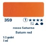 359 - Schmincke acquerello Horadam rosso Saturno