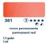 361 - Schmincke acquerello Horadam rosso permanente