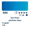 484 - Schmincke acquerello Horadam blu ftalo