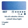 487 - Schmincke acquerello Horadam blu di cobalto chiaro