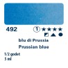 492 - Schmincke acquerello Horadam blu di Prussia