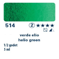 514 - Schmincke acquerello Horadam verde elio