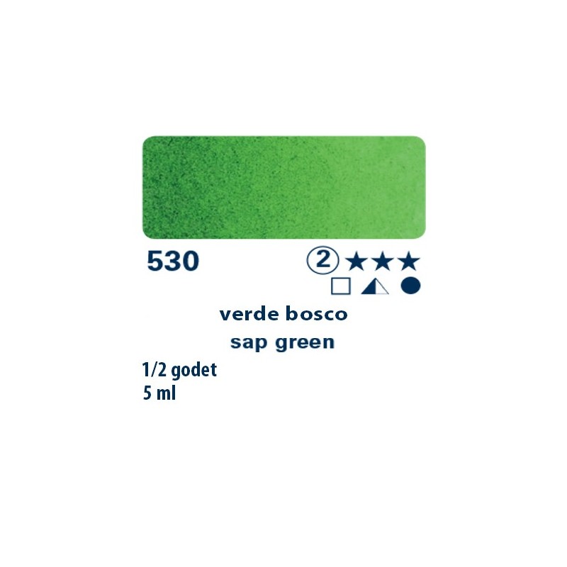 530 - Schmincke acquerello Horadam verde bosco