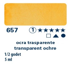657 - Schmincke acquerello Horadam ocra trasparente