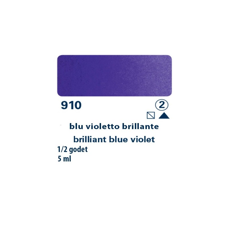 910 - Schmincke acquerello Horadam blu violetto brillante