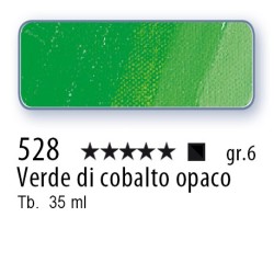 528 - Mussini verde di cobalto opaco