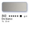 860 - Schmincke Olio Mussini oro bianco