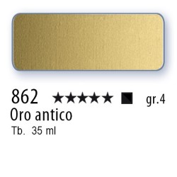 862 - Schmincke Olio Mussini oro antico