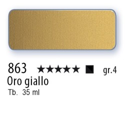 863 - Schmincke Olio Mussini oro giallo