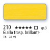 210 - Mussini giallo trasp. brillante