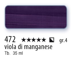 472 - Schmincke Olio Mussini viola di manganese
