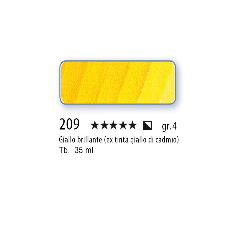 209 - Schmincke Olio Mussini giallo brillante