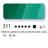 511 - Schmincke Olio Mussini verde di cadmio (ex tinta verde di cromo scuro)