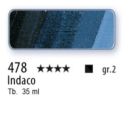 478 - Schmincke Olio Mussini indaco
