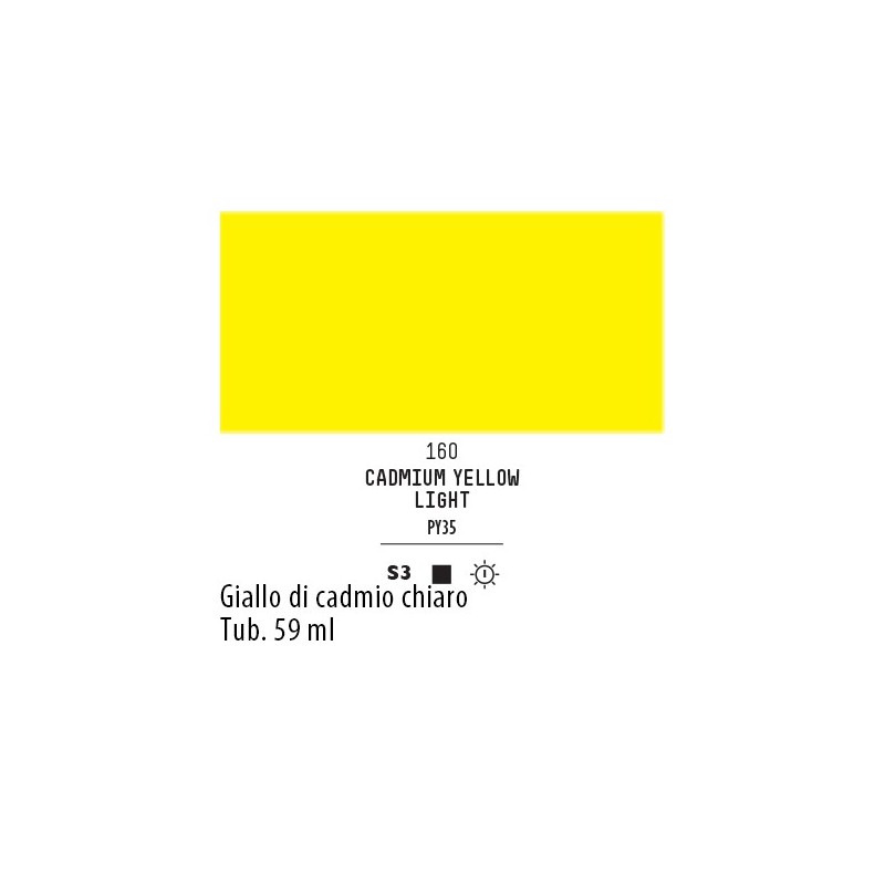 160 - Liquitex Heavy Body Giallo di cadmio chiaro