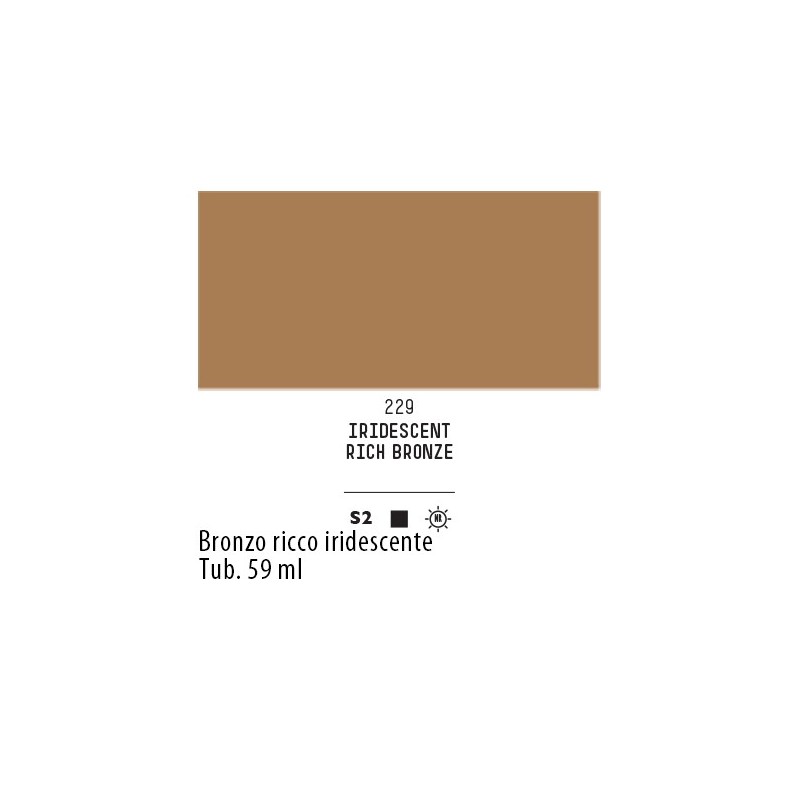 229 - Liquitex Heavy Body Bronzo ricco iridescente